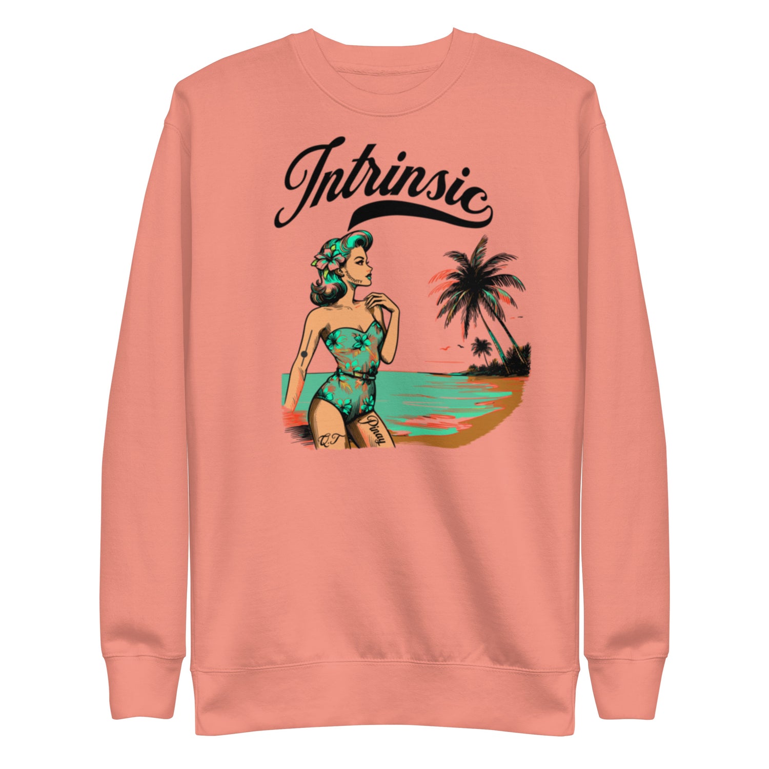 QT_Pinay Unisex Premium Crewneck