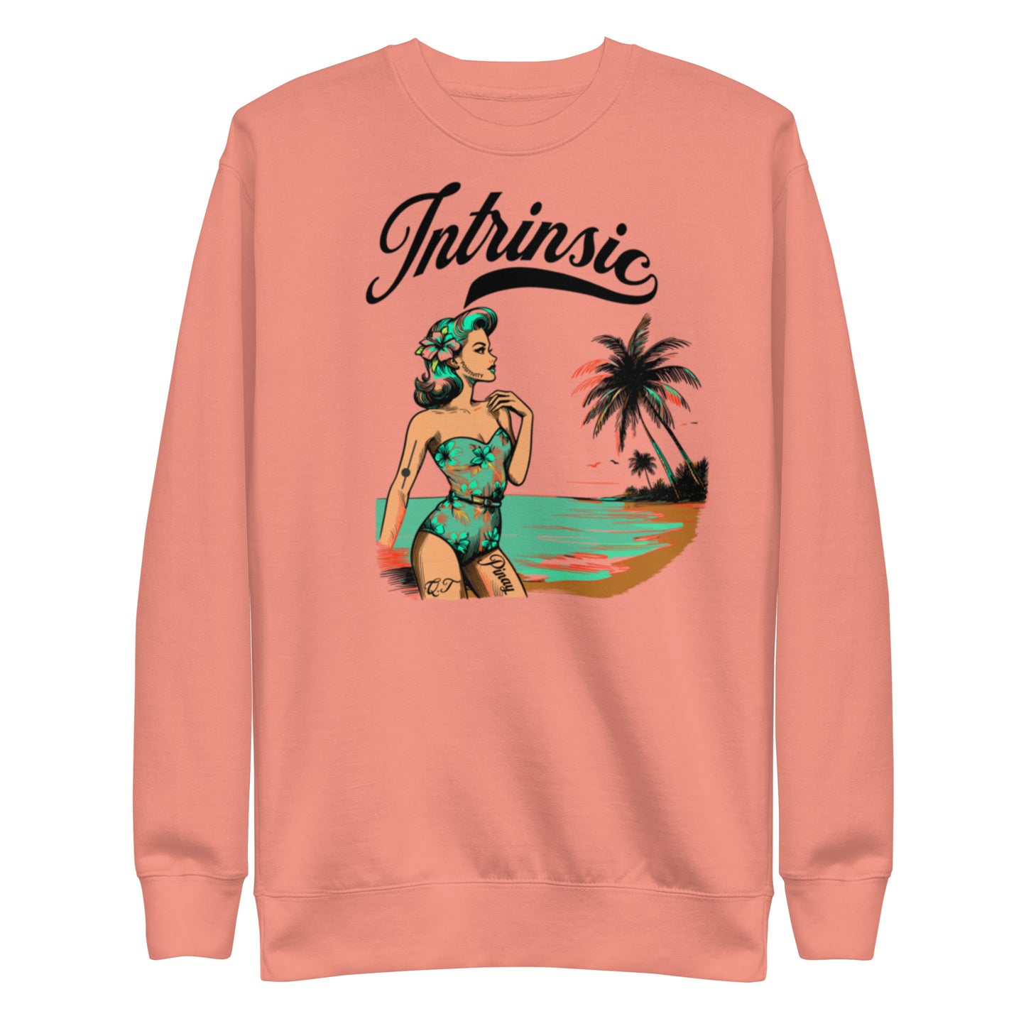 QT_Pinay Unisex Premium Crewneck